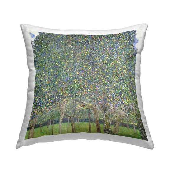Stupell Industries Abstract Speckled Trees Decorative Printed Throw Pillow, 18 x 18