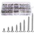 thumbnail image 1 of Professional Woodworking Screws, Countersunk Head Design 304 Stainless Steel Self Tapping Screws for Rust-Free Projects, Smooth Edges for Clean Installations, 1 of 5