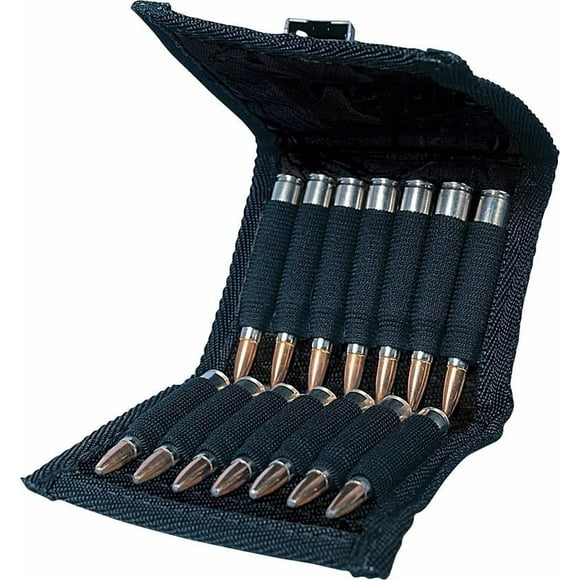Allen 17251 Ammo Pouch, Rifle Ammo, 14 Loops, Attaches to Belt, Black Endura, Ammo Pouch