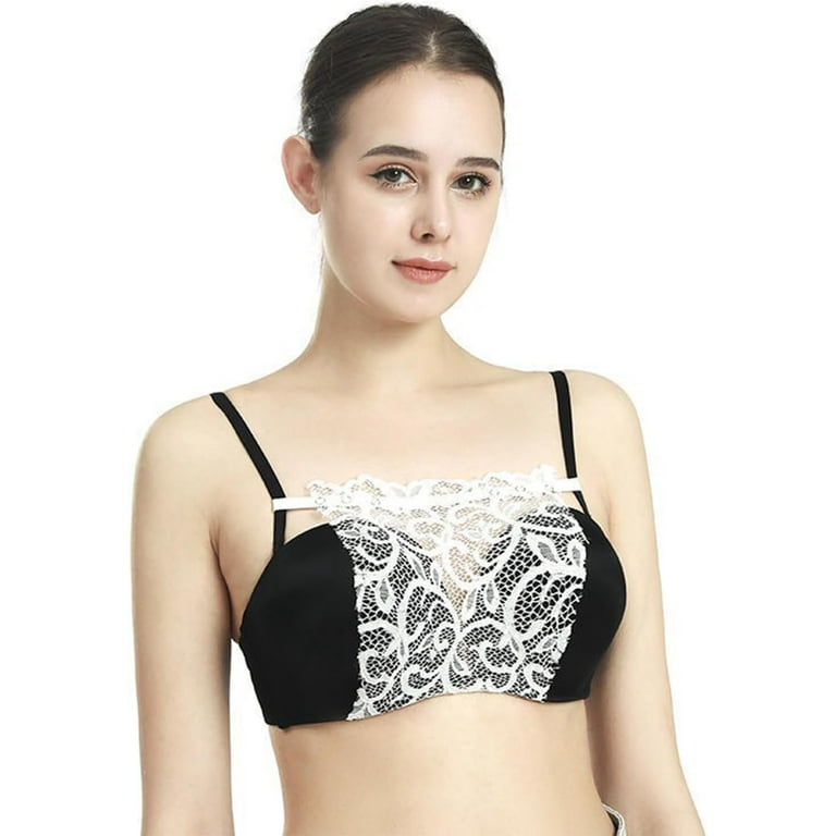 white christmas dresses Modesty Panel - Lace Bra Insert