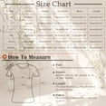 thumbnail image 3 of Sexlip Women's Blouse Short Sleeve Loose Fit Trendy Design Versatile Styling Breathable Wear Fashion Forward Modern Style White M, 3 of 6