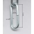 thumbnail image 5 of #4 Straight Link Coil Chain, 10', Zinc, Peerless Chain Company, #4820535, 5 of 5