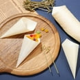 thumbnail image 6 of 120Pcs Disposable Charcuterie Cones, 7" Multi Function Food Dessert Cones for Appetizers Ice Cream Weddings Birthdays Parties Catering Events, 6 of 8