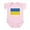 Petal Pink, variant on CafePress - Ukraine Flag Body Suit - Baby Light Bodysuit, Size Newborn - 24 Months