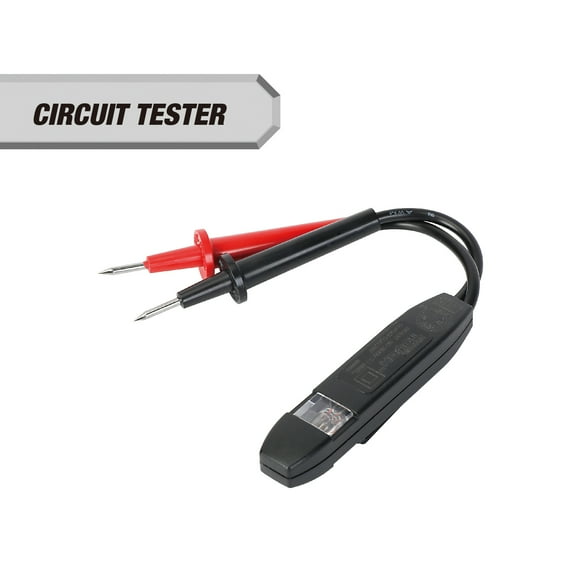 Hyper Tough Circuit Tester, No Battery Needed, Red and Black, 1 Each