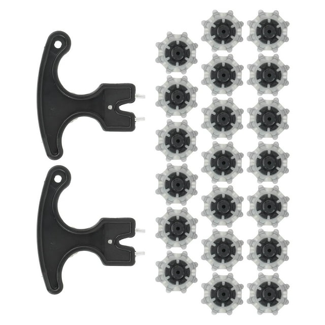 Golf Replacement Spike Cleats,20PCS Golf Spikes Replacement Anti Skid Golf Studs Golf Shoe Spikes True to Its Promise