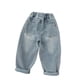 thumbnail image 5 of Kid's Denim Pants Boys' Cartoon Letter Jeans Girls' Casual Trousers Spring and Autumn Children's Clothing 1-6 Years, 5 of 6