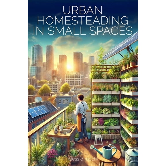The Urban Self-Sufficiency Urban Homesteading in Small Spaces: A Practical Guide to Sustainable Living for Apartment Residents, Book 2, (Paperback)