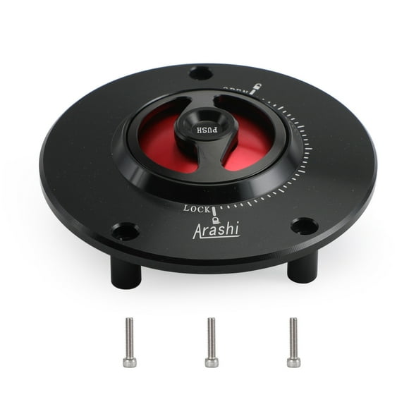 CNC Keyless Fuel Gas Tank Cap Black For Honda CBR1000F 90-96 CB CBR 1000R 11-19