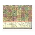 thumbnail image 4 of Historic State Map - Kansas - Johnson 1888 - 27.90 x 23 - Vintage Wall Art, 4 of 5