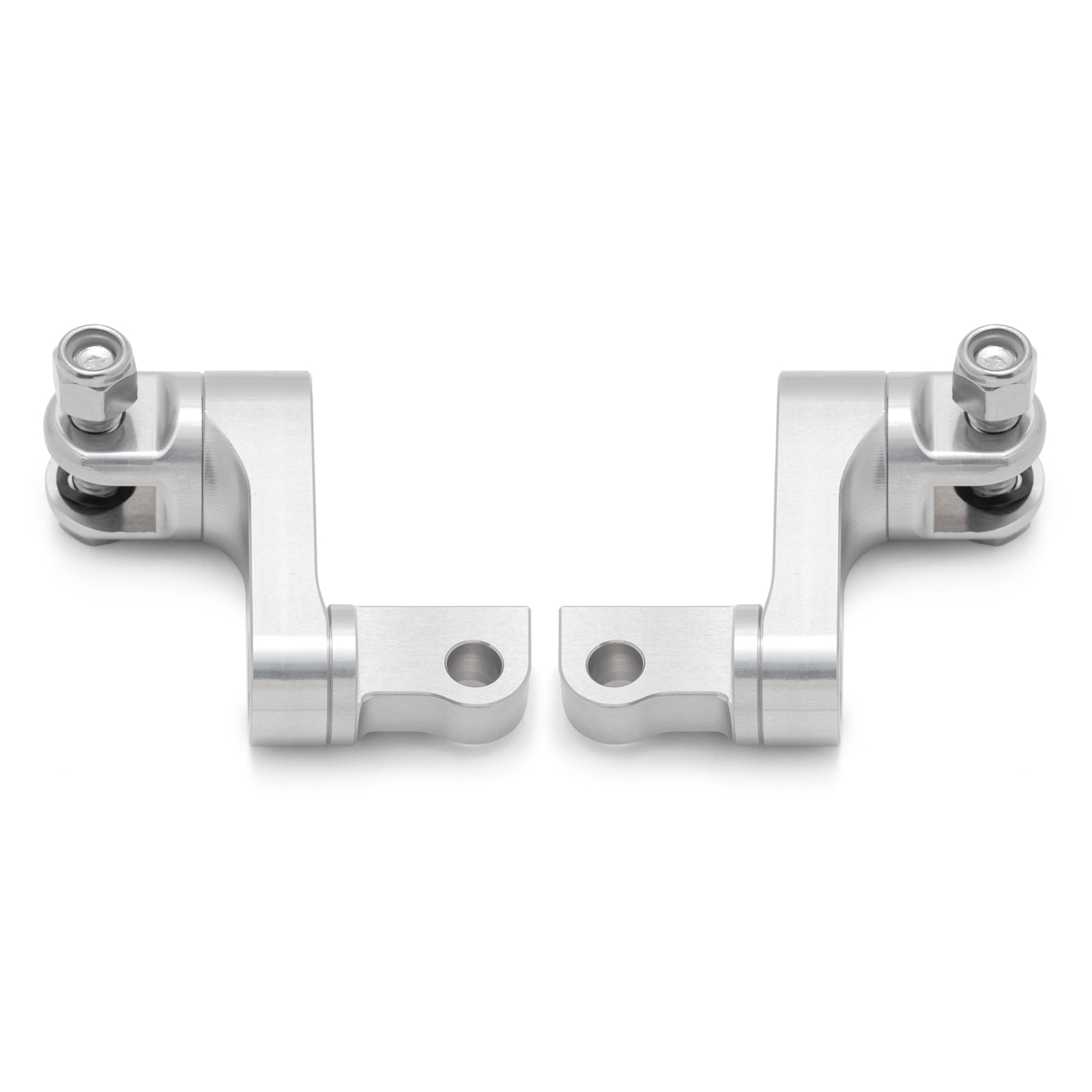 Pair Male Mount Foot Pegs Extensions For Harley Touring Road King