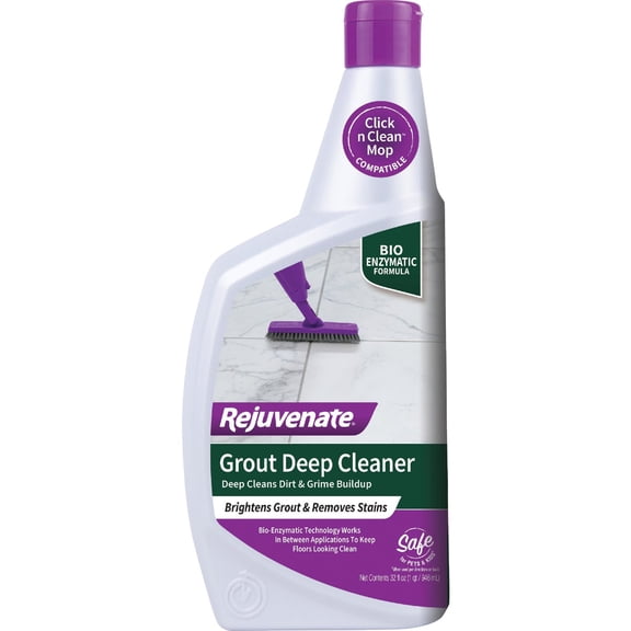 Rejuvenate Grout Deep Cleaner Cleaning Formula - Instantly Removes Dirt Build-Up - 32 fl oz