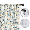 thumbnail image 4 of Blackout Kids Curtains,Pioneer Flower Floral Print Pattern Childrens Insulated Curtains Set Of 2,Bedroom Essentials,Toddler Room Decor 42"x54", 4 of 5