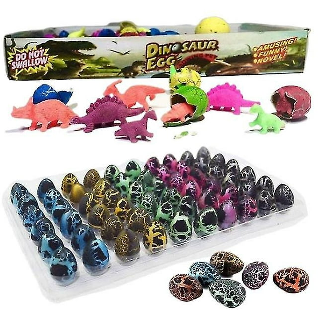 Huevos de dinosaurio en crecimiento para incubar, juguete mágico para fiesta de Pascua para niños y niñas, fiesta infantil