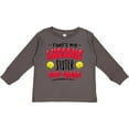 thumbnail image 3 of Inktastic That's My Awesome Sister Out There with Softballs Boys or Girls Long Sleeve Toddler T-Shirt, 3 of 5