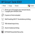 thumbnail image 2 of Impresora inalámbrica HP Smart -Tank 6001 sin cartucho, 2 of 9