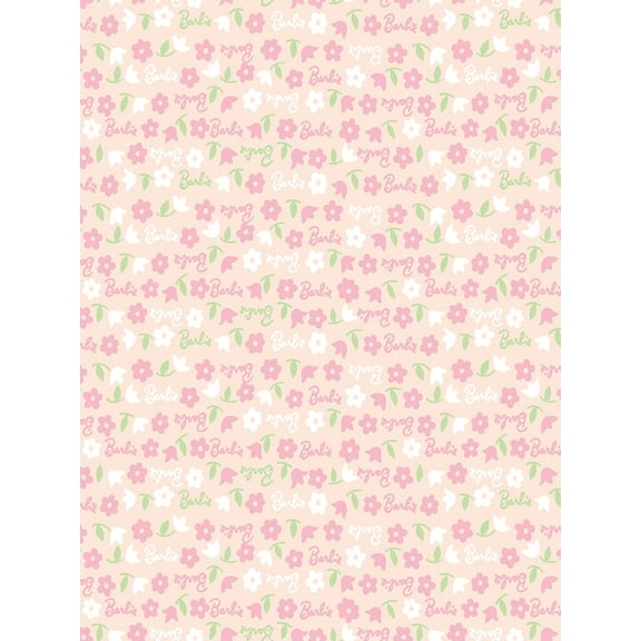 Learns to Cook Removable Vinyl Wallpaper by Barbie - Peach