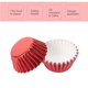 thumbnail image 4 of Toystoory 100 piezas de papel de aluminio dorado / plateado / rojo / verde / azul para hornear muffin cup cake wrappers case Herramientas y accesorios para hornear rojo Toystoory HA0096-02B, 4 of 6