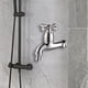 thumbnail image 1 of Grifo de agua Grifo de agua Estilo del canalón de resistente a la caída del baño del patio del hotel estilo A Cola Grifo Lavadora, 1 of 8