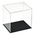 thumbnail image 1 of Caja de exhibición de acrílico Uxcell, protección contra el polvo, vitrina para coleccionables 7.9x5.9x7.9 pulgadas, 1 of 6