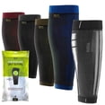 thumbnail image 1 of GO SLEEVES Kinesiology Calf Compression Sleeve Men, Targeted Support for shin splints, Muscle Fatigue, Soreness, Calf Muscle, 1 of 8
