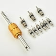 thumbnail image 6 of 9Pcs Automotive Air Conditioning Valve Core + 1Pcs Remover Tool for A/C System, 6 of 8