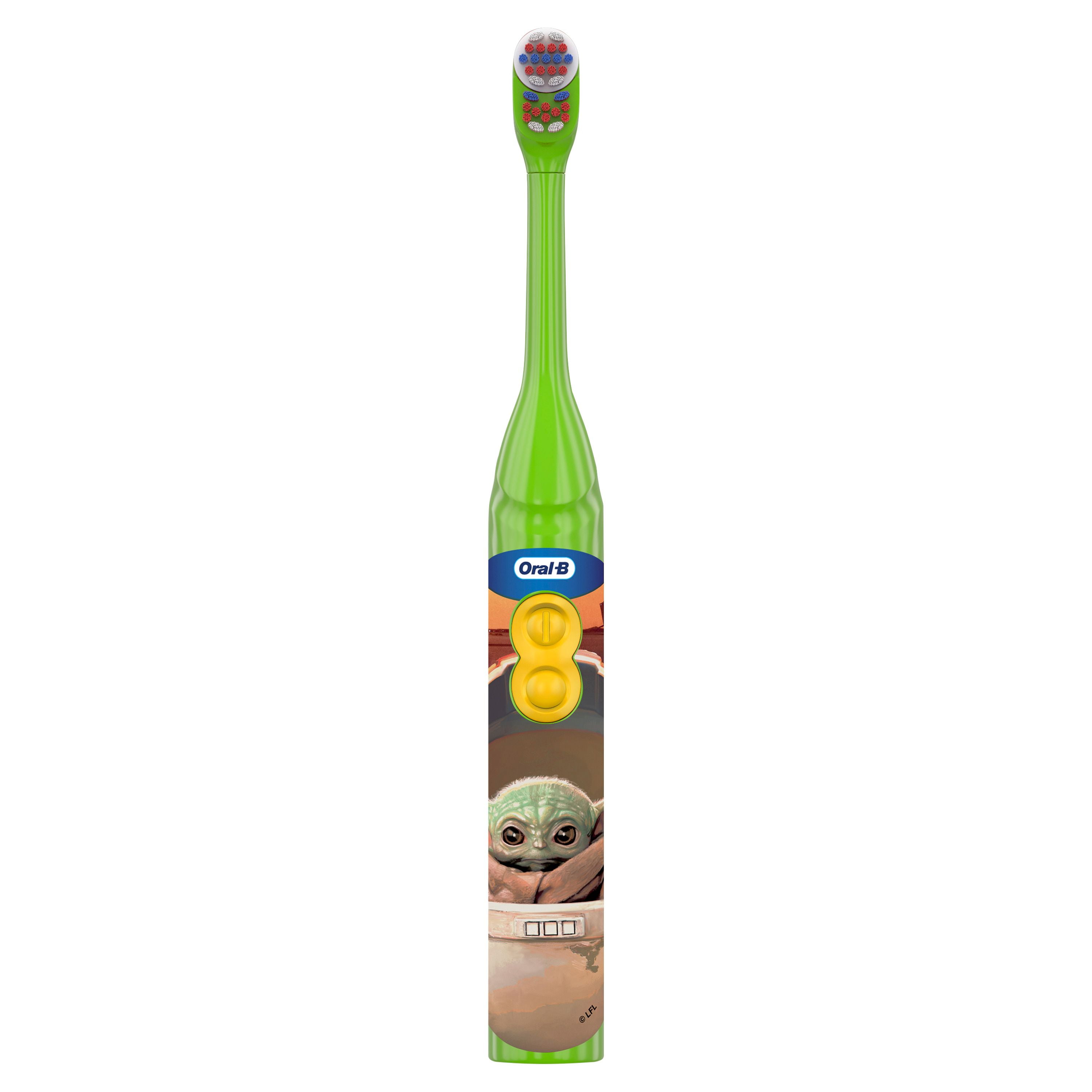 Oral-B Kid's Battery Toothbrush featuring Marvel's Avengers, Soft Bristles, for Kids 3+, 1 Count
