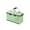 Green, variant on Kdkad Picnic Basket, Collapsible Shopping Basket with Lid Large Market Basket with Handles Reusable Folding Grocery Basket Insulated Cooler Bag for Picnic Travel