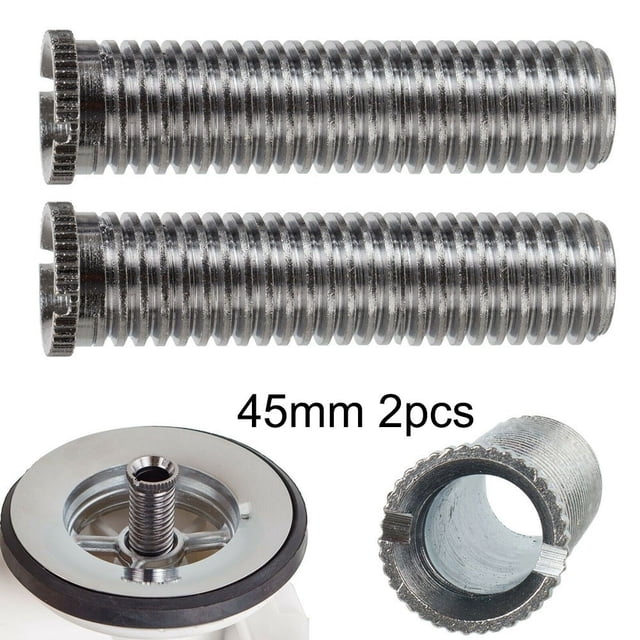 1/2/5Pc 35mm 45mm Kitchen Sink Basket Strainer Waste Threaded Screw Connector