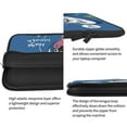 thumbnail image 5 of Bingfone Great White Shark Laptop Sleeve Case 13 Inch, 360° Protective Computer Carrying Bag, 5 of 9