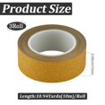 thumbnail image 2 of 3 Rolls 32.8 Yards x 0.6" Glitter Decorative Tapes Adhesive Crafting Washi Paper Tape Gold Foil Masking Tapes Stick for DIY Scrapbook Gifts Wrapping Car Furniture Graphic Arts Walls Decor Gold, 2 of 9
