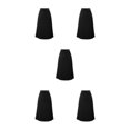 thumbnail image 1 of Sonducket plisada de cintura alta para mujer - Flaunt Fashion Sense With Confidence Faldas largas negra midi larga negra s 1 Type2 NO2, 1 of 6