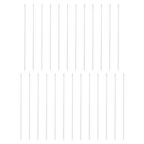 Uxcell 25pcs Sewing Needles 0.7mm Dia 100mm Long Ultra-Thin Stainless Steel Needles