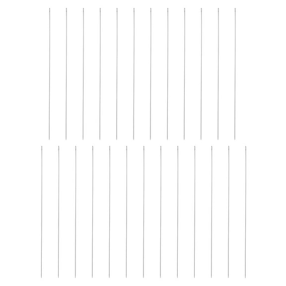 Uxcell 25pcs Sewing Needles 0.7mm Dia 100mm Long Ultra-Thin Stainless Steel Needles
