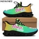 thumbnail image 1 of Zapatos planos de plataforma ligeros para mujer, zapatillas de malla con diseño degradado de jeringa de enfermera de dibujos animados, nuevo estilo, 1 of 6