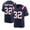 Henderson-32, variant on Man's Replica Jersey-Henderson-32 Athletic Sports Tee Player Game Fan Tshirts Navy-M