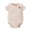 Beige, variant on Edvintorg Newborn Baby Girl Clothes Solid Color Short Sleeve Cotton Jumpsuit Outfits Clothes Summer Baby Boy Romper 0-3T