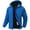Blue, variant on Men's Softshell Jacket with Hood Waterproof Windbreaker Lightweight Rain Shell Jacket for Outdoor Hiking Travel