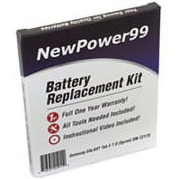 Samsung Galaxy Tab 3 7.0 SM-T217S (Sprint) Battery Replacement Kit with Tools, Video Instructions, Extended Life Battery and Full One Year Warranty