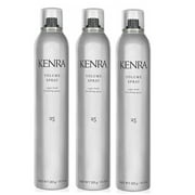 ( Pack 3) Kenra Volume Hairspray Number 25 Aerosol Super Hold Finishing Hairspray 10 Oz (Packaging May Vary)