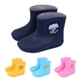 thumbnail image 3 of XIMIN Kids Boys Girls Rain Boots PVC Cute Cartoon Elephant Rubber Rainboots Non-Slip Shoes Waterproof Baby Lightweight Easy-On Slip On Boots, 3 of 3
