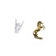 thumbnail image 5 of Escultura De Gesto Creativo Y Figura De Caballo De Pie. Decoración única Hecha A Mano Para Apartamento, Dormitorio, Restaurante, Hoteles, Estanterías Y Chimenea., 5 of 8