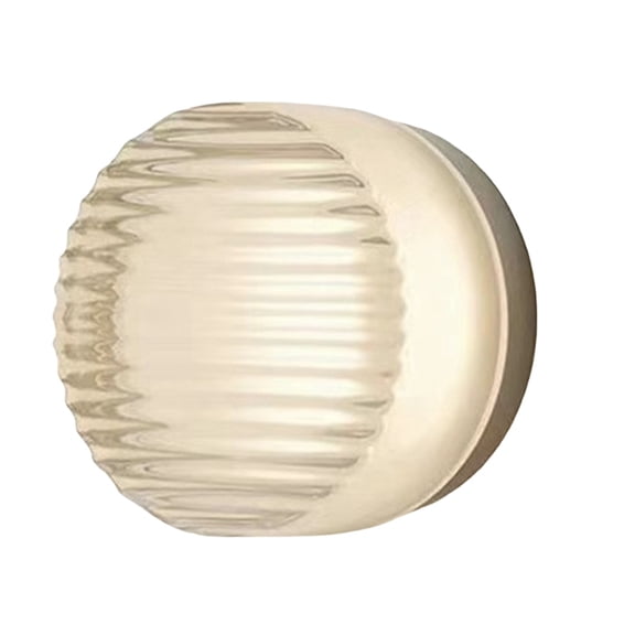 2 LED Wall Lamps Living Room Modern LED Wall Lamp Nordic Luxury Night Light Striped - Transparent