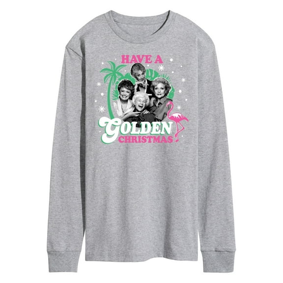 Golden Girls - Have A Golden Christmas - Men's Long Sleeve T-Shirt