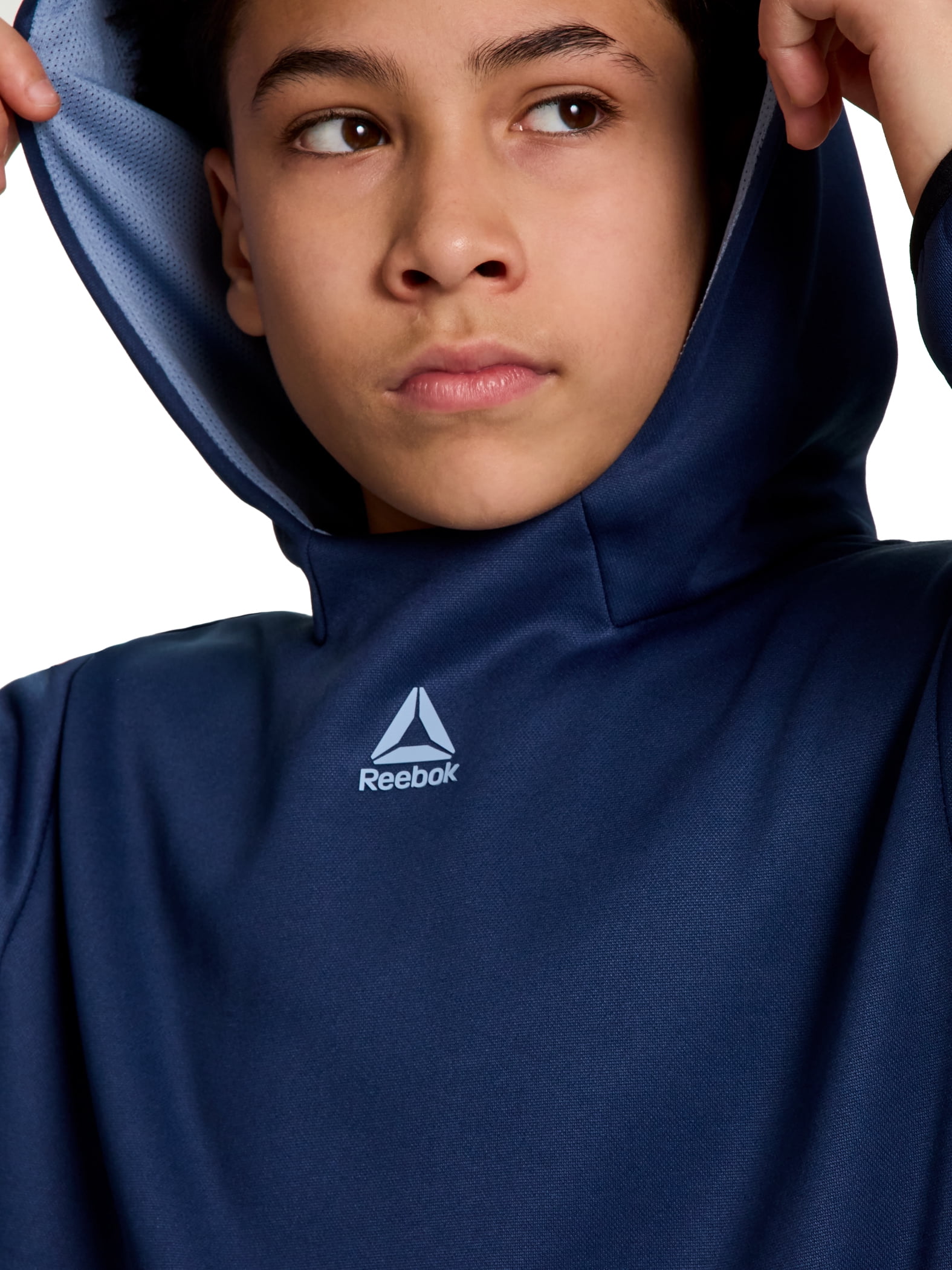 Reebok Boy's Athletic Cool Down Fleece Hoodie, Sizes 4-18