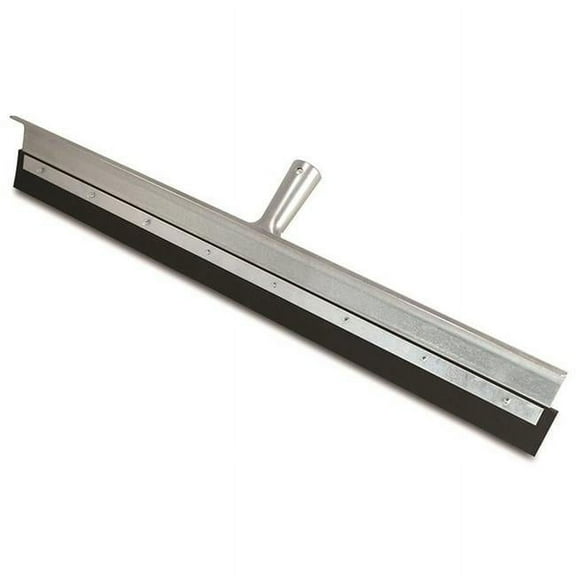 Unger Industrial Squeegee Floor Straight Blade - Steel Blade - 24 in