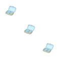 thumbnail image 4 of Decodeary Convenient Potable Pill Holder Never Miss Dose Again ABS Travel Weekly Storage Box Essential Professional blue Four grid 3Set, 4 of 6