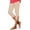 Beige, variant on Hurxie Capris for Seniors Stretchy Buttery Soft Capri Leggings Athletic Workout Cropped Elastic High Waisted Yoga Pants Black,L
