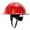 Red, variant on Aluminum Safety Hard Hats Helmet with Ratchet Suspensions Silver Safety Cap One Size Helmet Fits Most(Orange)
