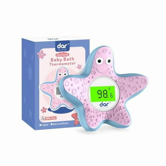 ZLCBaby Bath Thermometer, Digital Water Temperature Thermometers with 3 Color Backlit and Temperature Warning, Safety Bath Tube Thermometer Floating Toy for Infant, Toddler